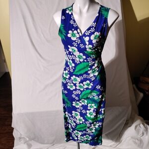 Just Cruising Dress Womens One Size (?) Floral Hippy Sun Cruise (No Size Tag)